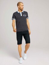 Poloshirt mit Print - Männer - Tarmac Grey Poloshirt mit Print - Männer - Tarmac Grey - 3 - TOM TAILOR