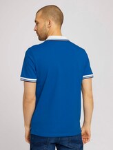 Poloshirt mit Print - Männer - victory blue Poloshirt mit Print - Männer - victory blue - 2 - TOM TAILOR