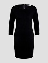 Strukturiertes Bodycon Kleid - Frauen - Deep Black Strukturiertes Bodycon Kleid - Frauen - Deep Black - 7 - TOM TAILOR Denim
