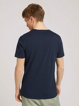 Print T-Shirt mit Bio-Baumwolle - Männer - Sky Captain Blue Print T-Shirt mit Bio-Baumwolle - Männer - Sky Captain Blue - 2 - TOM TAILOR Denim