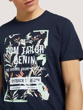 Print T-Shirt mit Bio-Baumwolle - Männer - Sky Captain Blue Print T-Shirt mit Bio-Baumwolle - Männer - Sky Captain Blue - 9 - TOM TAILOR Denim