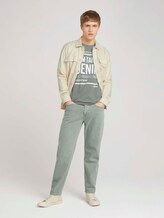 T-Shirt mit Print - Männer - Greyish Shadow Olive T-Shirt mit Print - Männer - Greyish Shadow Olive - 3 - TOM TAILOR Denim