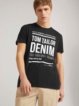 T-Shirt mit Print - Männer - Black T-Shirt mit Print - Männer - Black - 5 - TOM TAILOR Denim