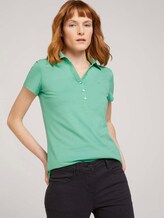 Poloshirt met kleine logoprint - Vrouwen - soft leaf green Poloshirt met kleine logoprint - Vrouwen - soft leaf green - 5 - TOM TAILOR