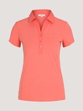 Poloshirt mit kleinem Logoprint - Frauen - strong peach tone Poloshirt mit kleinem Logoprint - Frauen - strong peach tone - 7 - TOM TAILOR