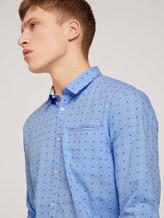 gemustertes Hemd - Männer - light blue dot clipper gemustertes Hemd - Männer - light blue dot clipper - 9 - TOM TAILOR Denim