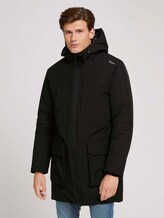 Parka with a hood - Men - Black Parka with a hood - Men - Black - 1 - TOM TAILOR Denim