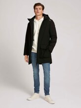 Parka with a hood - Men - Black Parka with a hood - Men - Black - 3 - TOM TAILOR Denim