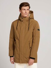 Basic parka - Men - deep cognac Basic parka - Men - deep cognac - 1 - TOM TAILOR Denim
