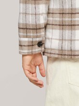 checked shirt jacket - Men - off white beige big cosy check checked shirt jacket - Men - off white beige big cosy check - 9 - TOM TAILOR Denim