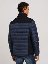 Hybrid Jacke mit Stehkragen - Männer - Sky Captain Blue Hybrid Jacke mit Stehkragen - Männer - Sky Captain Blue - 2 - TOM TAILOR Denim