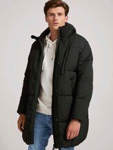 gesteppter Mantel mit recyceltem Polyester - Männer - Black gesteppter Mantel mit recyceltem Polyester - Männer - Black - 5 - TOM TAILOR Denim
