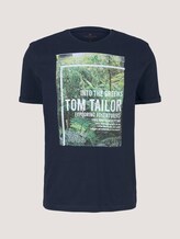 T-Shirt mit Print - Männer - Dark Blue T-Shirt mit Print - Männer - Dark Blue - 7 - TOM TAILOR