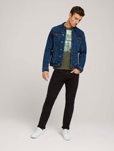 T-Shirt mit Print - Männer - Olive Night Green T-Shirt mit Print - Männer - Olive Night Green - 3 - TOM TAILOR