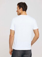 T-Shirt mit Print - Männer - White T-Shirt mit Print - Männer - White - 2 - TOM TAILOR
