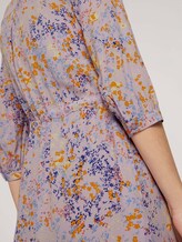 Blusenkleid mit Blumenmuster - Frauen - lilac yellow flower design Blusenkleid mit Blumenmuster - Frauen - lilac yellow flower design - 10 - TOM TAILOR