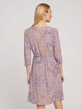 Blusenkleid mit Blumenmuster - Frauen - lilac yellow flower design Blusenkleid mit Blumenmuster - Frauen - lilac yellow flower design - 2 - TOM TAILOR