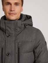 gesteppte Jacke - Männer - grey garment dye structure gesteppte Jacke - Männer - grey garment dye structure - 9 - TOM TAILOR