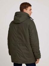 Parker with a hood - Men - Shadow Olive Parker with a hood - Men - Shadow Olive - 2 - TOM TAILOR