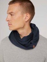 Basic Rundschal mit recyceltem Polyacrylic - Männer - Sky Captain Blue Basic Rundschal mit recyceltem Polyacrylic - Männer - Sky Captain Blue - 5 - Tom Tailor E-Shop Kollektion