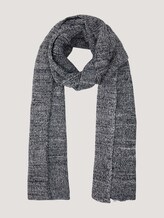 Basic scarf - Men - navy white mouline Basic scarf - Men - navy white mouline - 7 - Tom Tailor E-Shop Kollektion