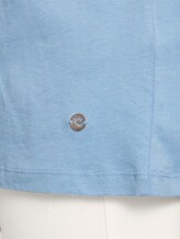 Plus - Print T-Shirt mit Bio-Baumwolle - Frauen - Summer Blue Plus - Print T-Shirt mit Bio-Baumwolle - Frauen - Summer Blue - 10 - My True Me