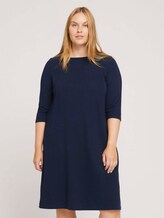 Gestructureerde sweatjurk - Vrouwen - Sky Captain Blue Gestructureerde sweatjurk - Vrouwen - Sky Captain Blue - 1 - My True Me