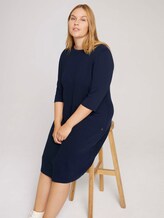 Gestructureerde sweatjurk - Vrouwen - Sky Captain Blue Gestructureerde sweatjurk - Vrouwen - Sky Captain Blue - 5 - My True Me