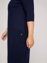 Gestructureerde sweatjurk - Vrouwen - Sky Captain Blue Gestructureerde sweatjurk - Vrouwen - Sky Captain Blue - 9 - My True Me