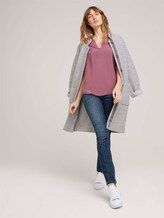 Ärmellose Bluse mit LENZING™ ECOVERO™ - Frauen - Berry Smoothie Ärmellose Bluse mit LENZING™ ECOVERO™ - Frauen - Berry Smoothie - 3 - TOM TAILOR