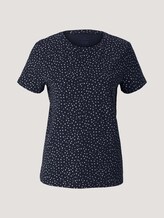 T-Shirt mit Bio-Baumwolle - Frauen - navy dot design T-Shirt mit Bio-Baumwolle - Frauen - navy dot design - 7 - TOM TAILOR