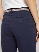 Chino Bermuda Shorts mit Gürtel - Frauen - Sky Captain Blue Chino Bermuda Shorts mit Gürtel - Frauen - Sky Captain Blue - 9 - TOM TAILOR