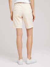 Chino Bermuda Shorts mit Gürtel - Frauen - soft vanilla Chino Bermuda Shorts mit Gürtel - Frauen - soft vanilla - 2 - TOM TAILOR