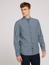 Kariertes Hemd - Männer - navy-blue-offwhite-small-check Kariertes Hemd - Männer - navy-blue-offwhite-small-check - 1 - TOM TAILOR
