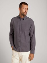 textured shirt - Men - navy multicolour structure textured shirt - Men - navy multicolour structure - 1 - TOM TAILOR