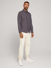 textured shirt - Men - navy multicolour structure textured shirt - Men - navy multicolour structure - 3 - TOM TAILOR