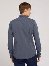Gestreiftes Slim Fit Hemd - Männer - navy white fine stripe Gestreiftes Slim Fit Hemd - Männer - navy white fine stripe - 2 - TOM TAILOR