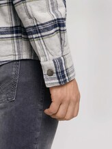 overshirt - Mannen - off white melange big check overshirt - Mannen - off white melange big check - 9 - TOM TAILOR
