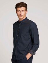 fijn gestreept overhemd - Mannen - navy tonal twill stripe fijn gestreept overhemd - Mannen - navy tonal twill stripe - 1 - TOM TAILOR Denim