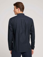 fijn gestreept overhemd - Mannen - navy tonal twill stripe fijn gestreept overhemd - Mannen - navy tonal twill stripe - 2 - TOM TAILOR Denim