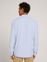 Hemd aus Bio-Baumwolle - Männer - light blue white twill Hemd aus Bio-Baumwolle - Männer - light blue white twill - 2 - TOM TAILOR Denim