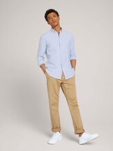 Hemd aus Bio-Baumwolle - Männer - light blue white twill Hemd aus Bio-Baumwolle - Männer - light blue white twill - 3 - TOM TAILOR Denim