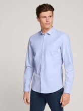 overhemd van biologisch katoen - Mannen - light blue white oxford overhemd van biologisch katoen - Mannen - light blue white oxford - 1 - TOM TAILOR Denim