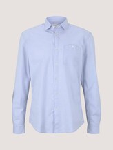 overhemd van biologisch katoen - Mannen - light blue white oxford overhemd van biologisch katoen - Mannen - light blue white oxford - 7 - TOM TAILOR Denim