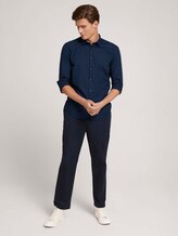 overhemd met patroon - Mannen - navy blue pause print overhemd met patroon - Mannen - navy blue pause print - 3 - TOM TAILOR Denim