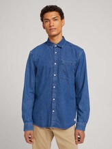 Jeanshemd - Männer - Clean Mid Stone Blue Denim Jeanshemd - Männer - Clean Mid Stone Blue Denim - 1 - TOM TAILOR Denim