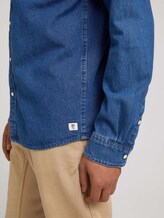 Jeanshemd - Männer - Clean Mid Stone Blue Denim Jeanshemd - Männer - Clean Mid Stone Blue Denim - 10 - TOM TAILOR Denim