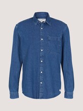 Jeanshemd - Männer - Clean Mid Stone Blue Denim Jeanshemd - Männer - Clean Mid Stone Blue Denim - 7 - TOM TAILOR Denim