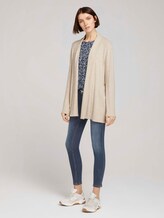 Kurzarmbluse mit Reißverschluss - Frauen - blue flower print Kurzarmbluse mit Reißverschluss - Frauen - blue flower print - 3 - TOM TAILOR Denim