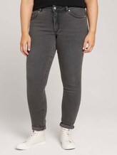 Used Look Skinny Jeans met biologisch katoen - Vrouwen - dark stone black denim Used Look Skinny Jeans met biologisch katoen - Vrouwen - dark stone black denim - 1 - My True Me